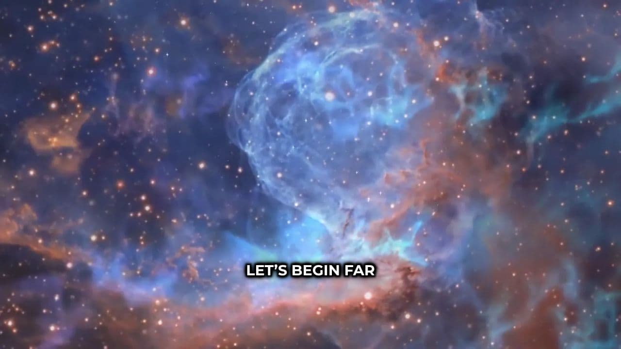 Before Space Learned to Exist