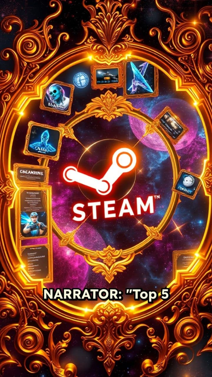 Top 5 Steam Games by Players Today