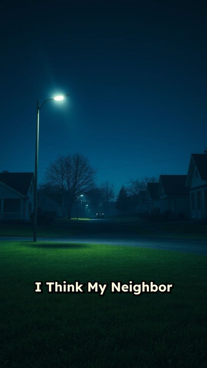 My Neighbor's Strange Nighttime Ritual
