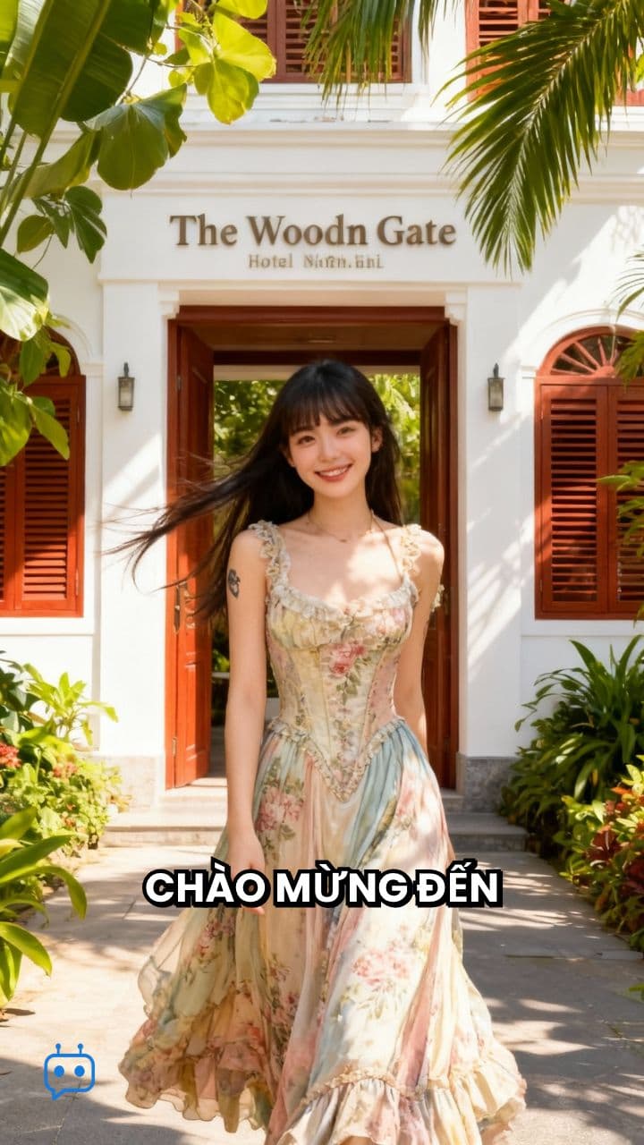 Serene Morning at The Wooden Gate Hotel, Ninh Binh