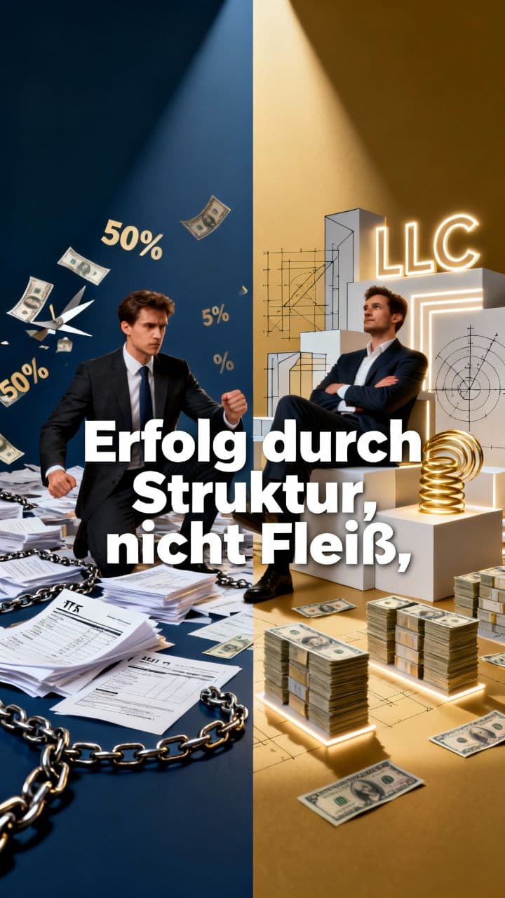 Erfolg durch Struktur, nicht Fleiß