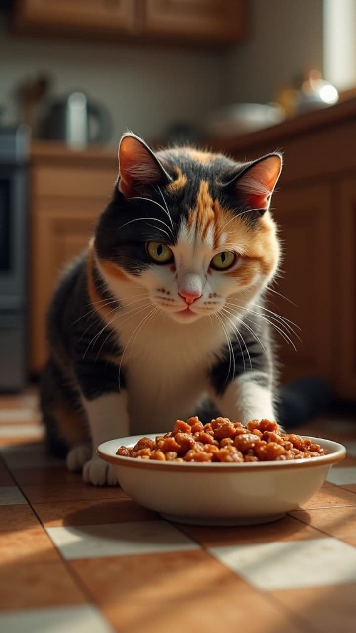 Mittens' Unhealthy Habit