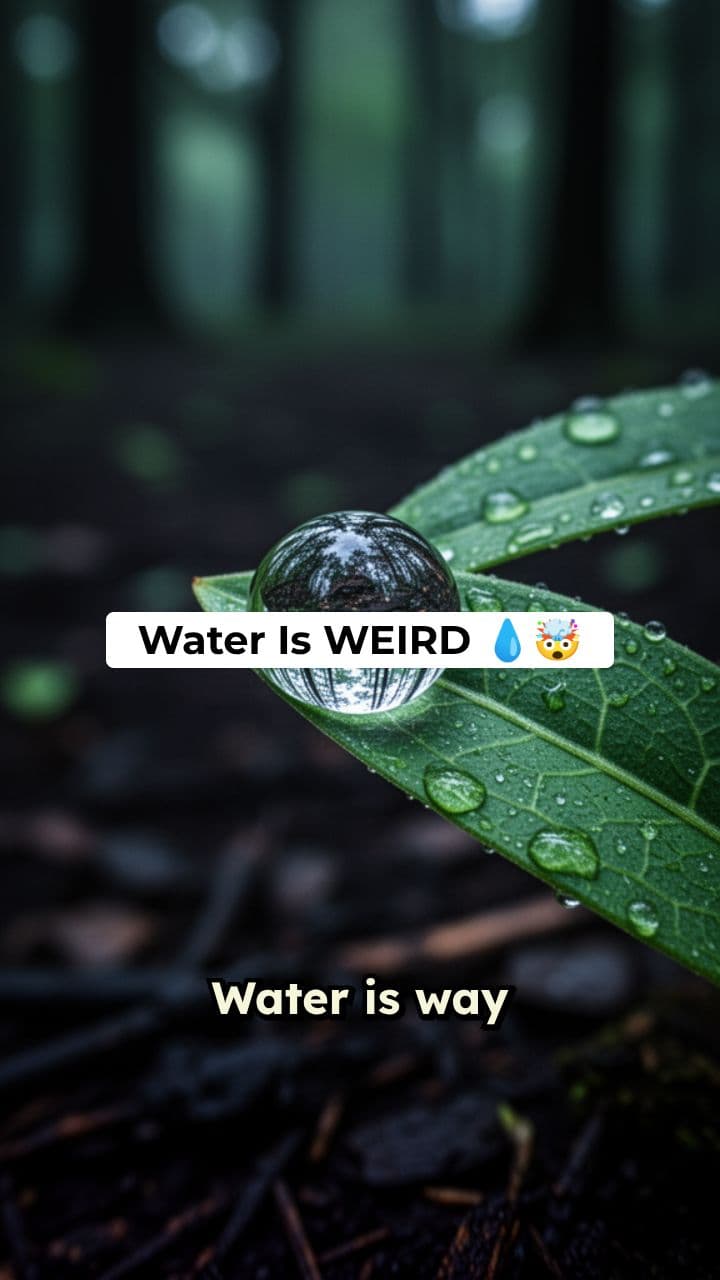 Water Is Weird