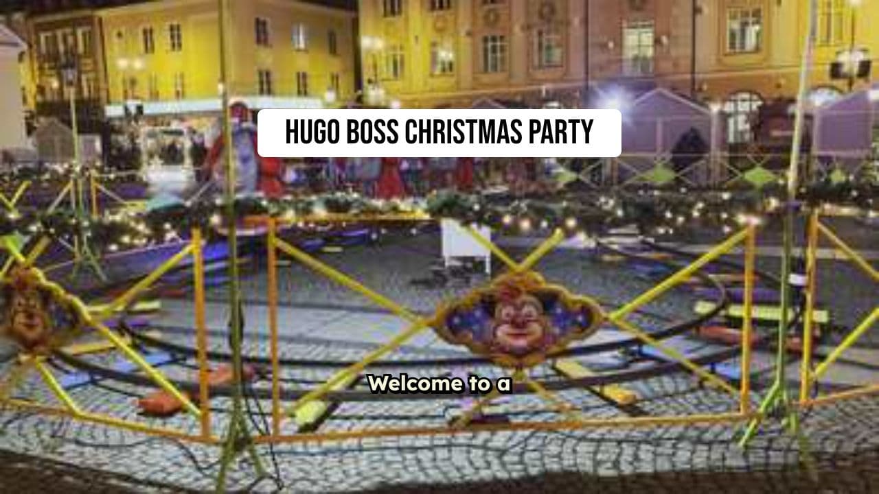 Hugo Boss Christmas Party Pitch