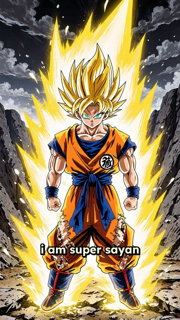 Soy Super Saiyan Goku