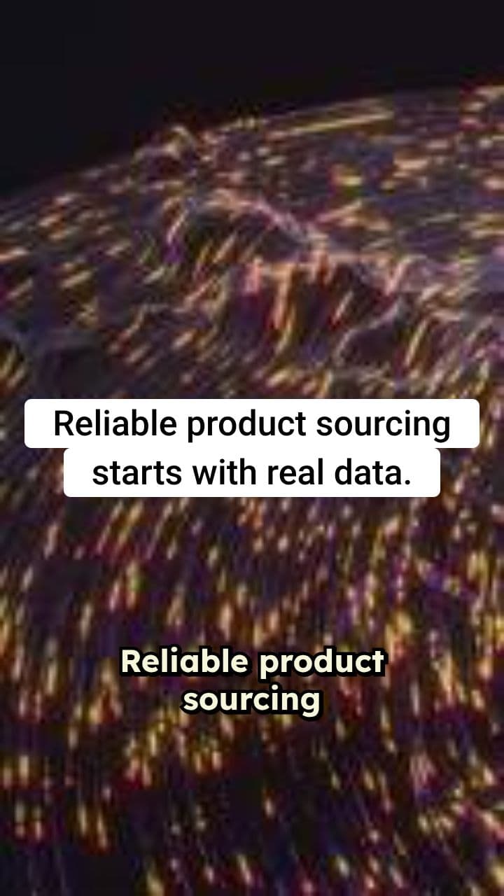 Product Sourcing with Data