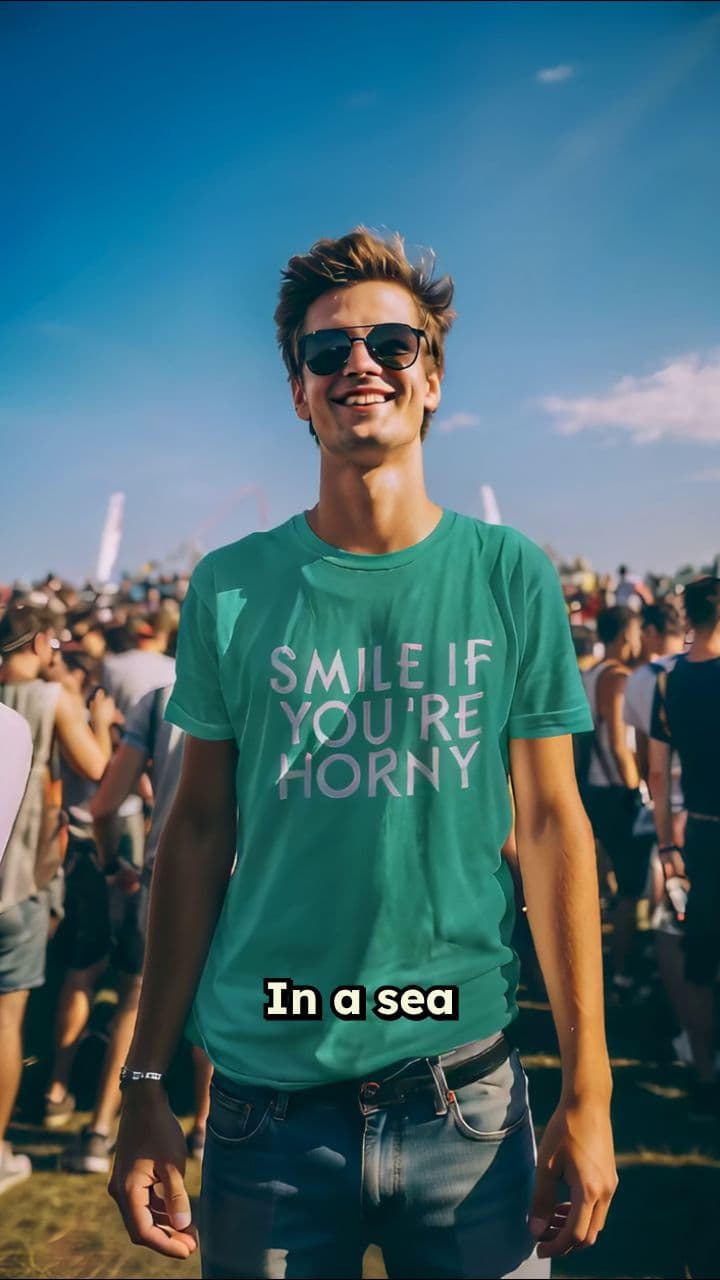 Smile If You're Horny Festival Social Experiment