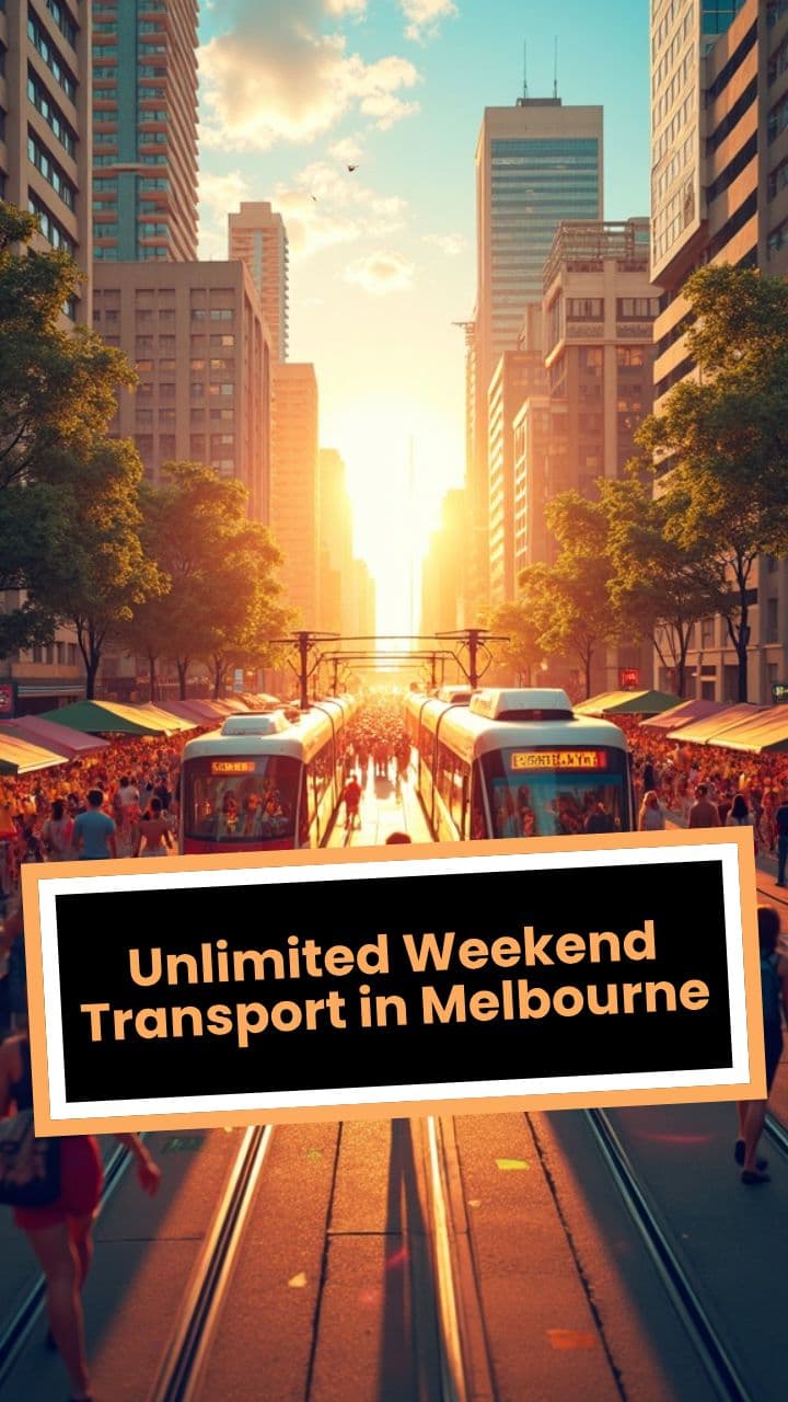 Unlimited Weekend Transport in Melbourne