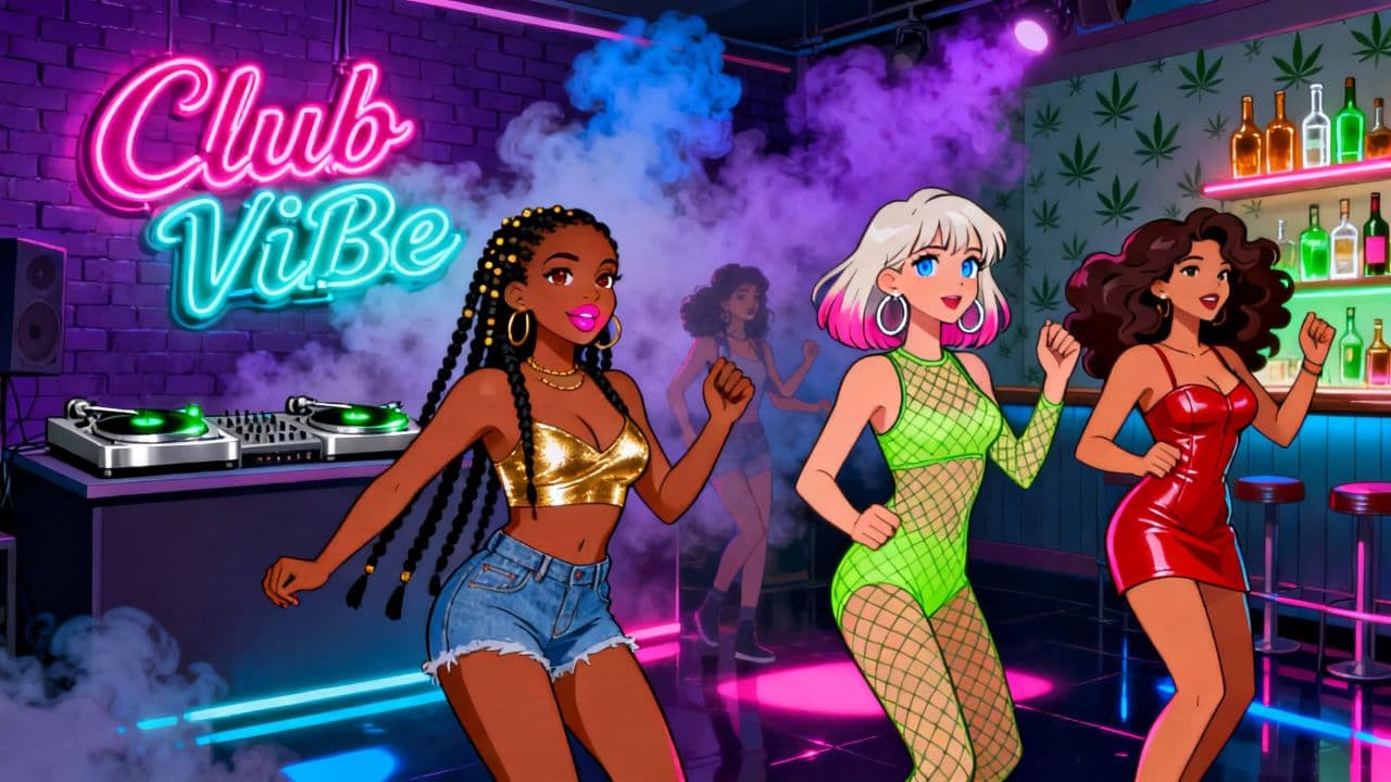Club ViBe Neon Nightclub