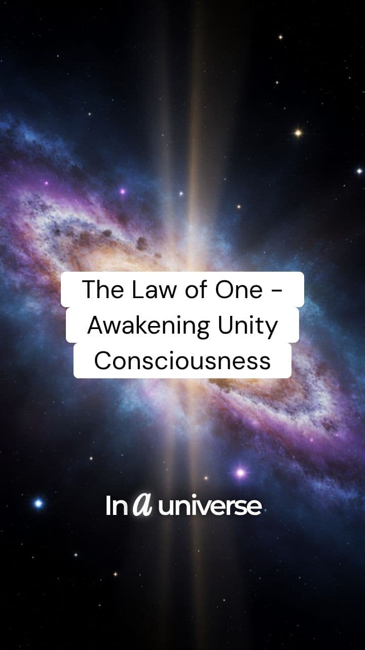 The Law of One - Awakening Unity Consciousness