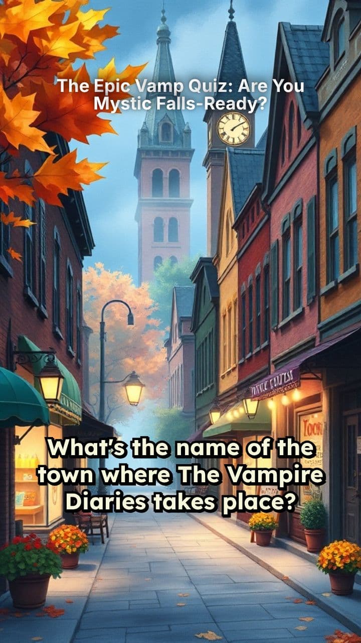 The Epic Vamp Quiz: Are You Mystic Falls-Ready?