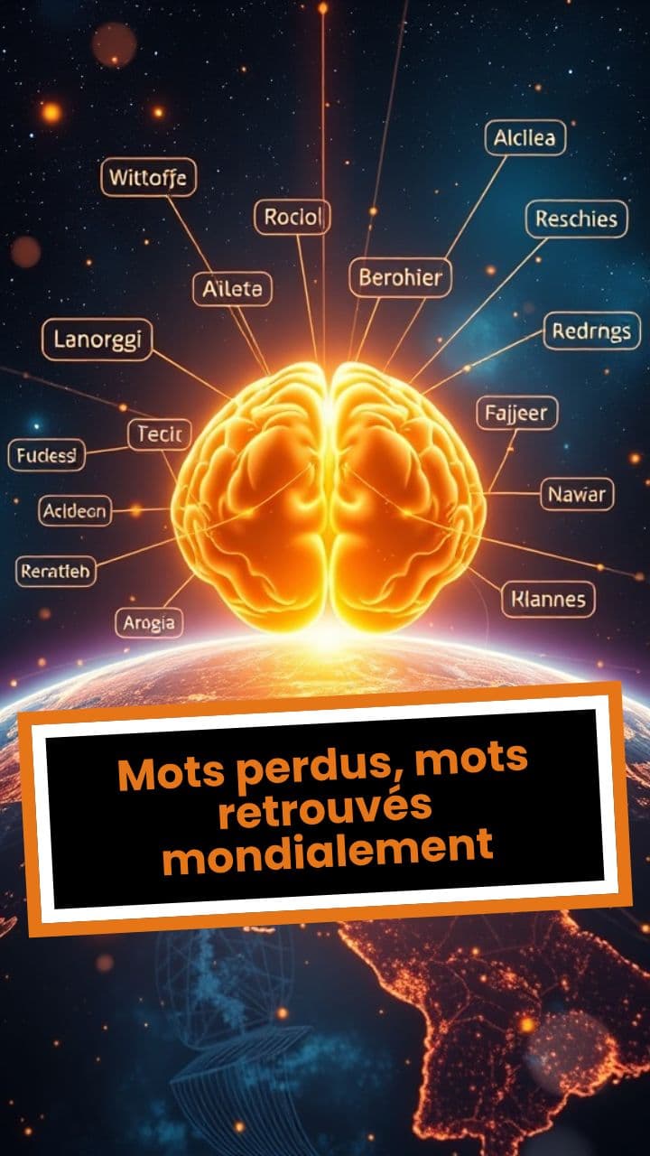 Mots perdus, mots retrouvés mondialement