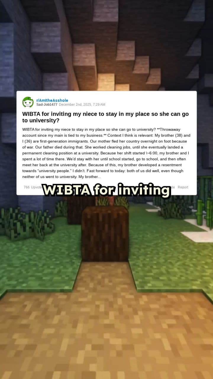 Should I invite my niece to stay?