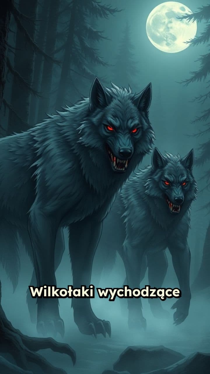 Wilkołaki o czerwonych oczach