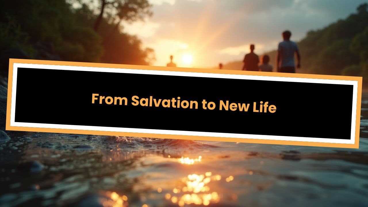 From Salvation to New Life