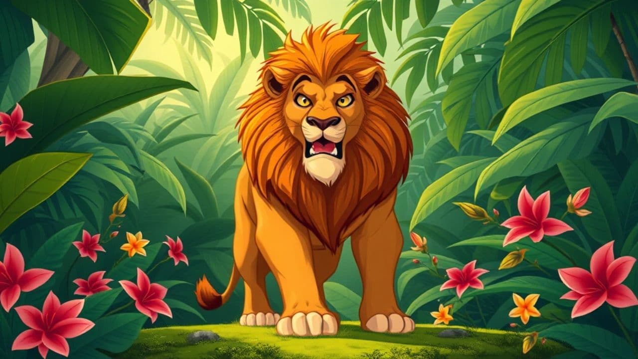 चालाक खरगोश और भूखा शेर