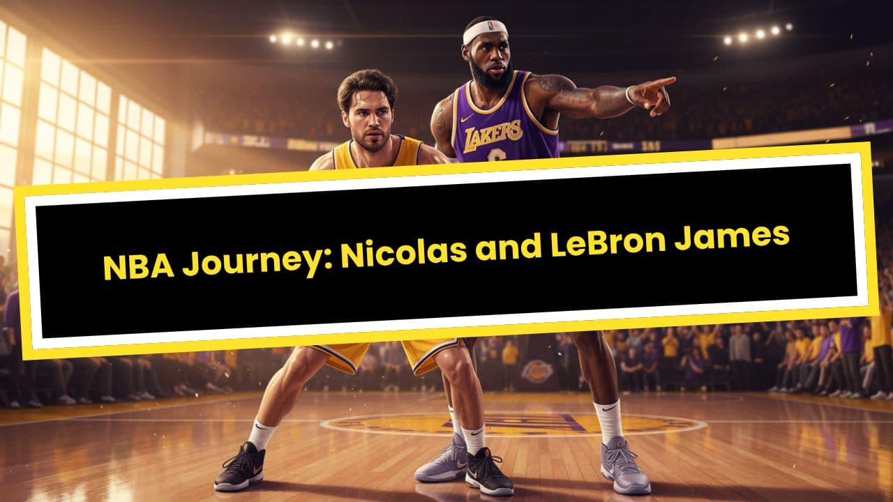 NBA Journey: Nicolas and LeBron James