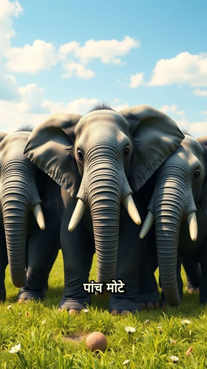 हाथियों की मजेदार कहानी