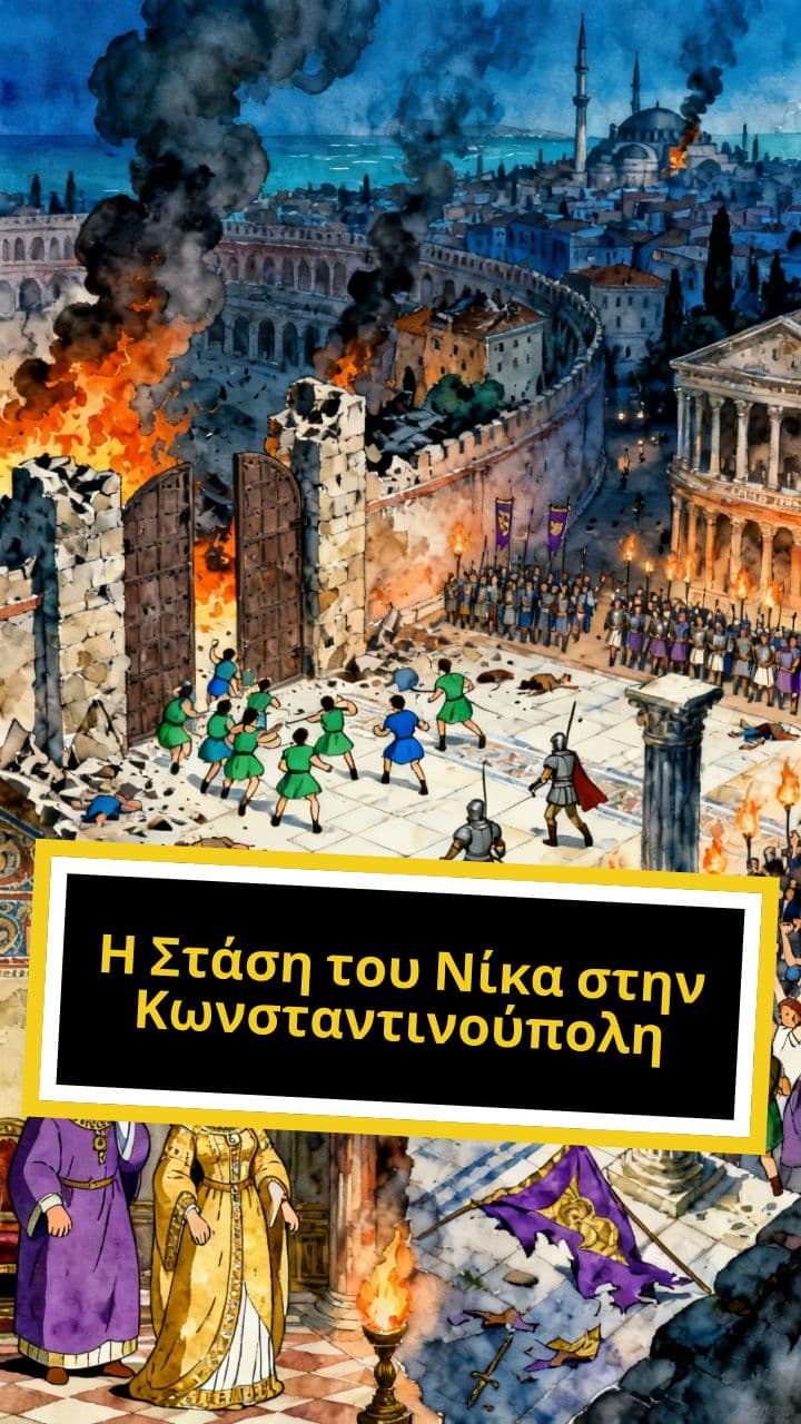 Η Στάση του Νίκα στην Κωνσταντινούπολη