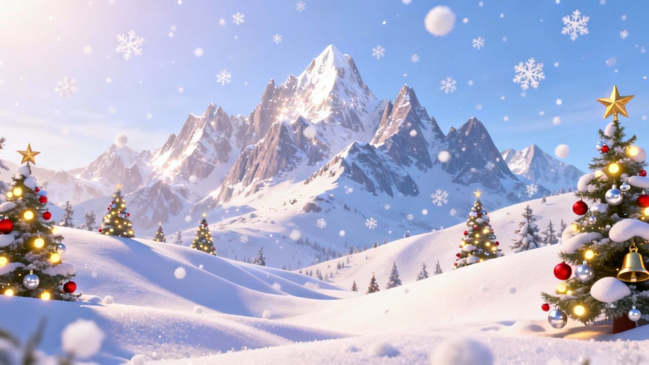 Snowboard Mountain Fun