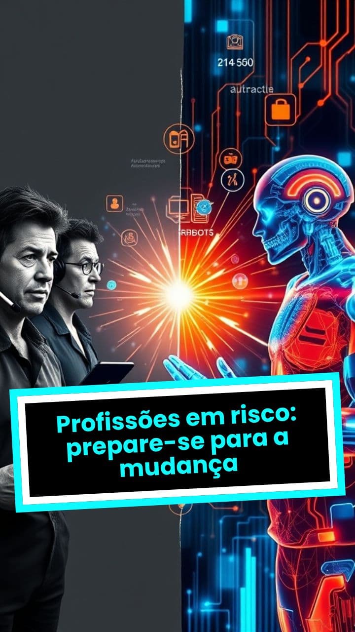 Profissões em risco: prepare-se para a mudança