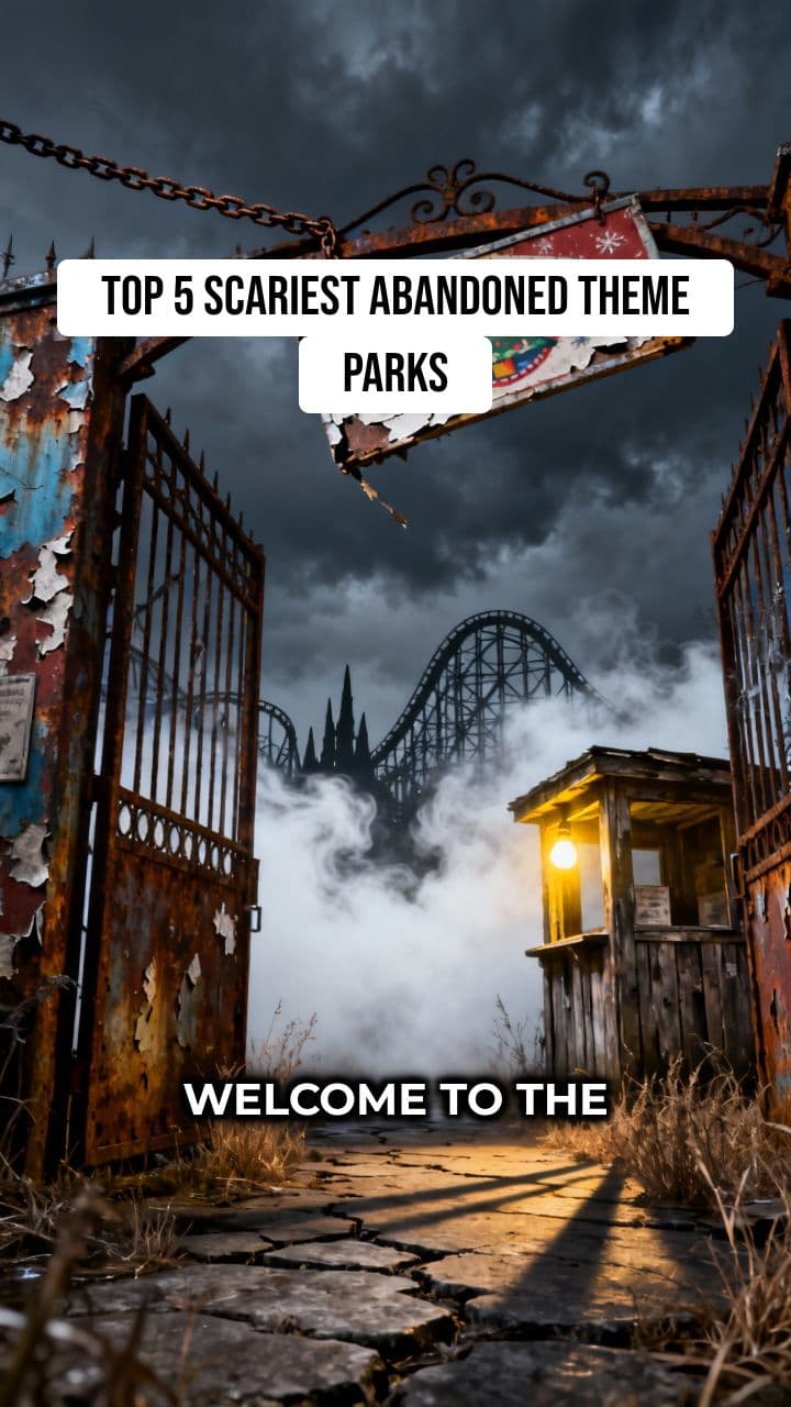 Top 5 Scariest Abandoned Theme Parks