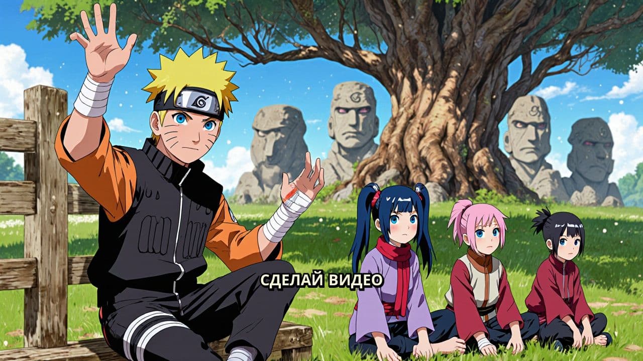 Наруто учитель рассказывает детям