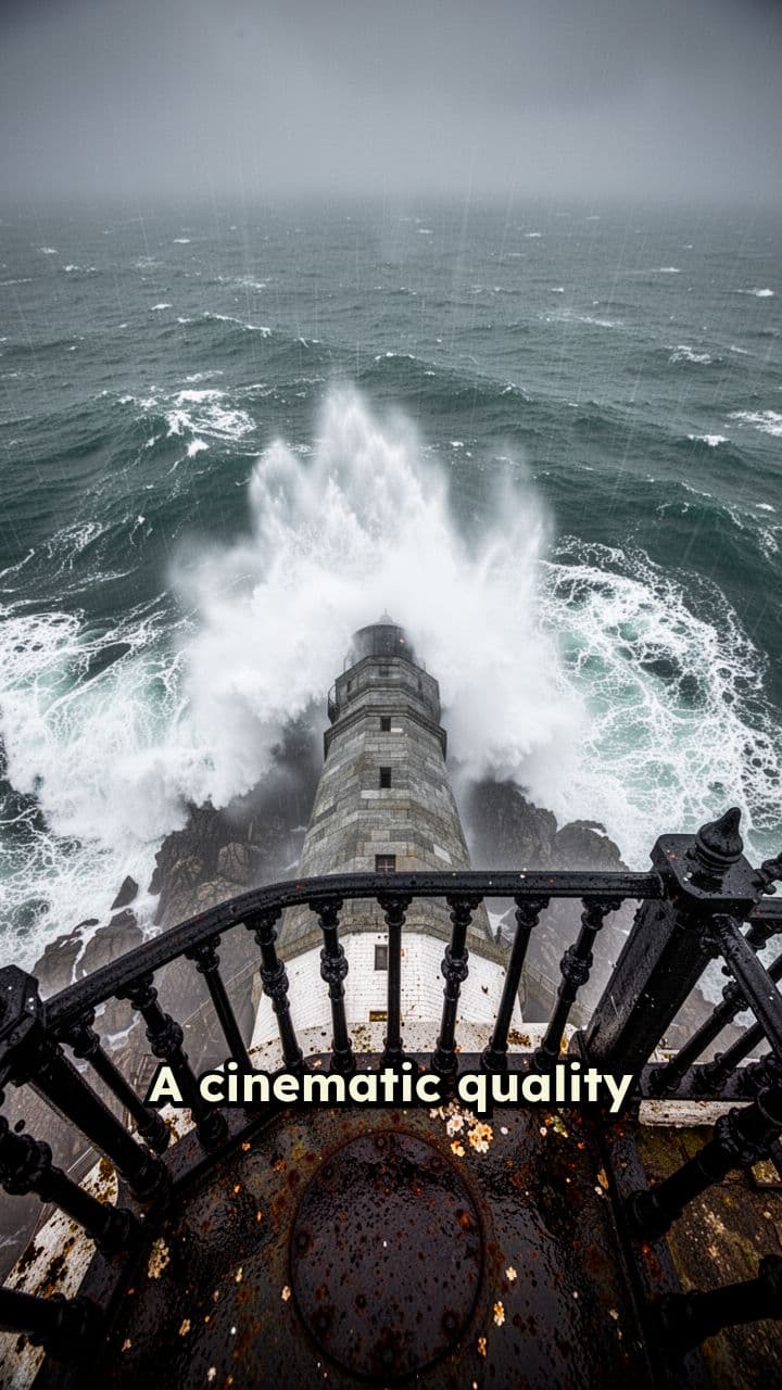 Storm From the Lighthouse Top