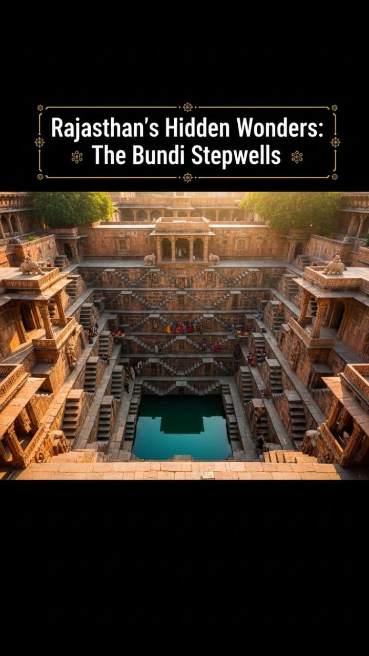 Rajasthan's Hidden Wonders: The Bundi Stepwells