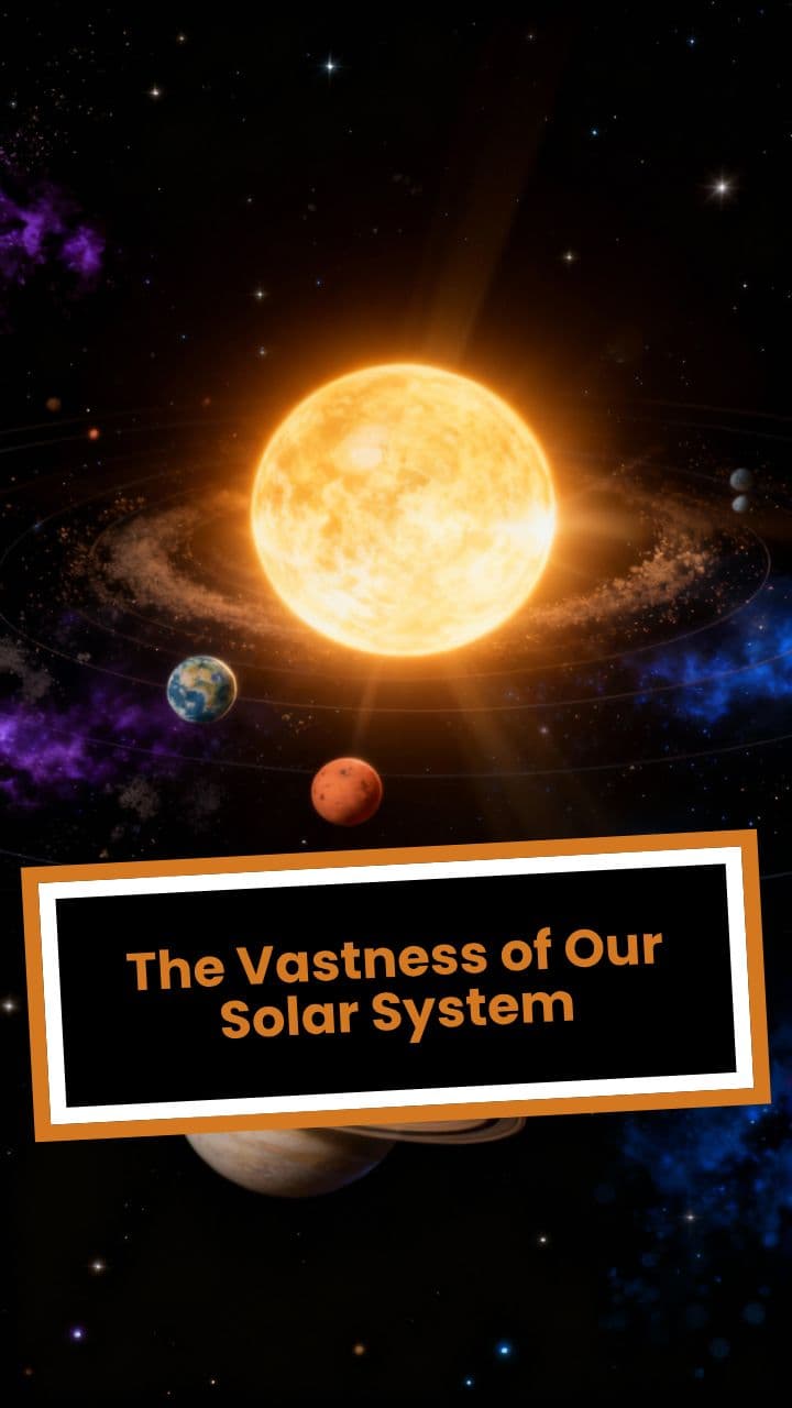 The Vastness of Our Solar System