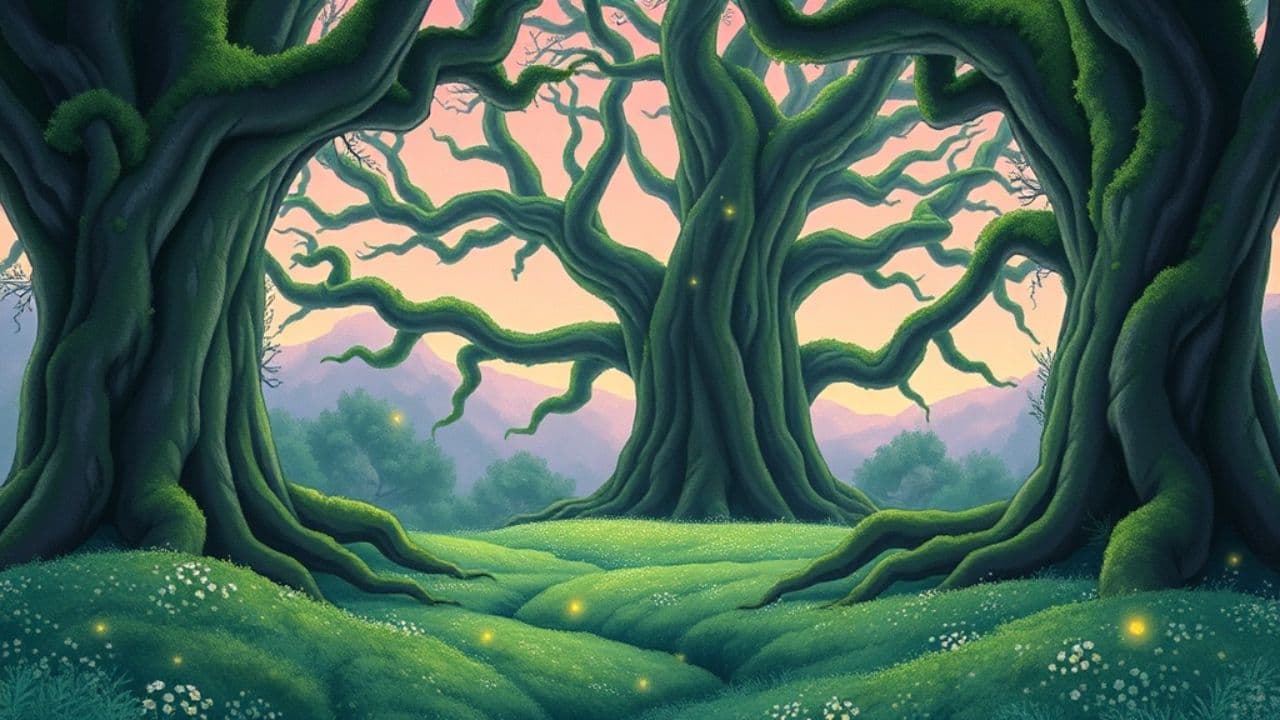 The Whispering Woods at Twilight