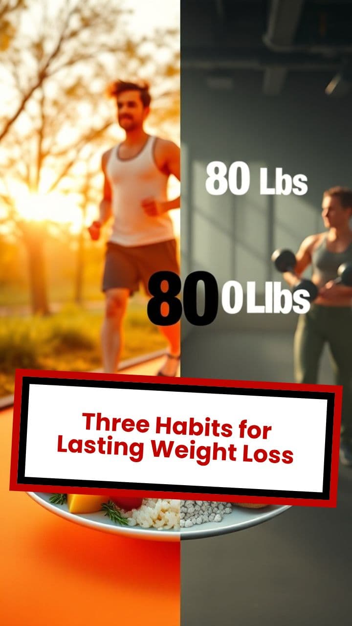 Three Habits for Lasting Weight Loss