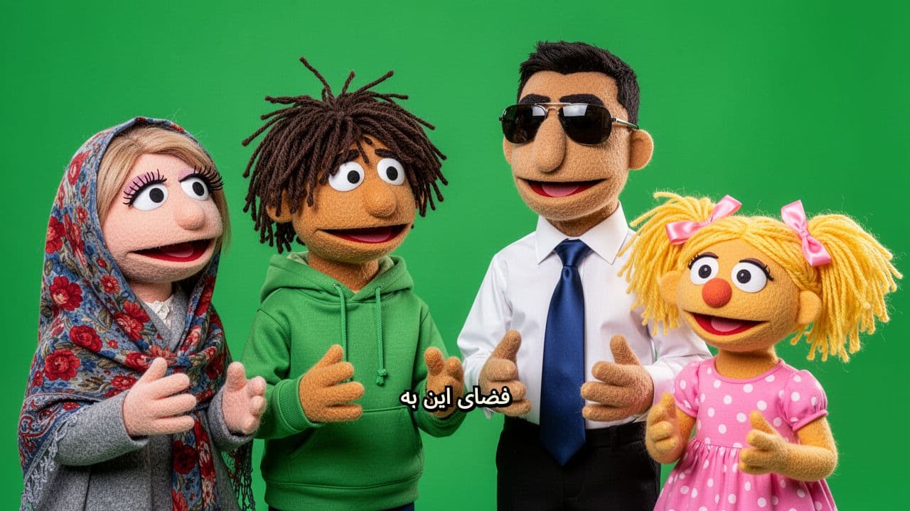 Muppet Family Advertisement Template