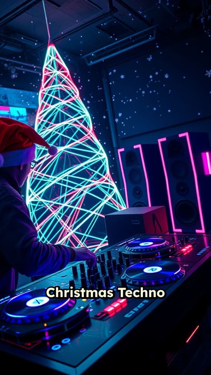 Mejores Remixes Techno Navideños