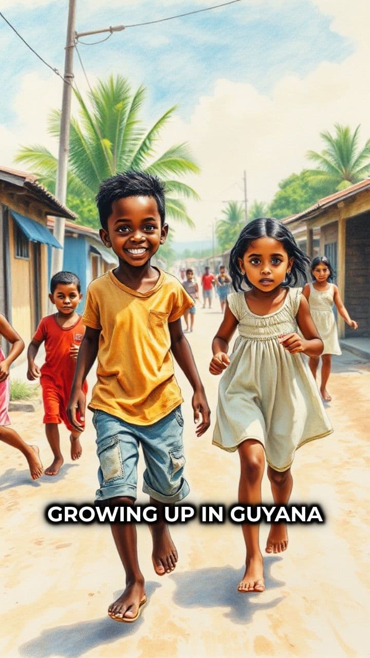 Childhood Resilience in Guyana's Hardship
