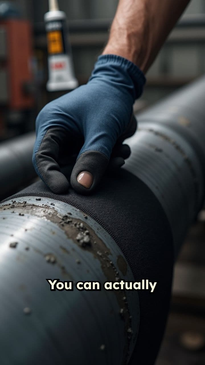 Repairing Steel with Carbon Fiber Lay-Up