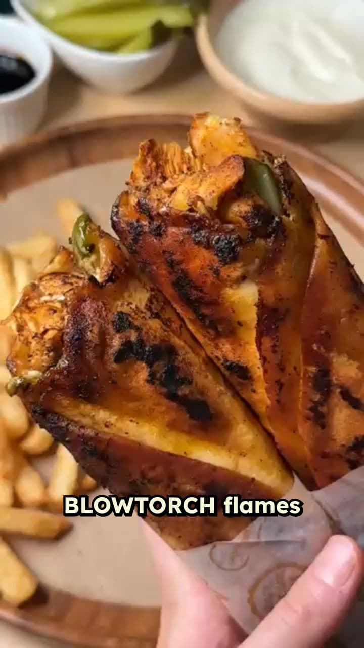 Blowtorch Shawarma Perfection