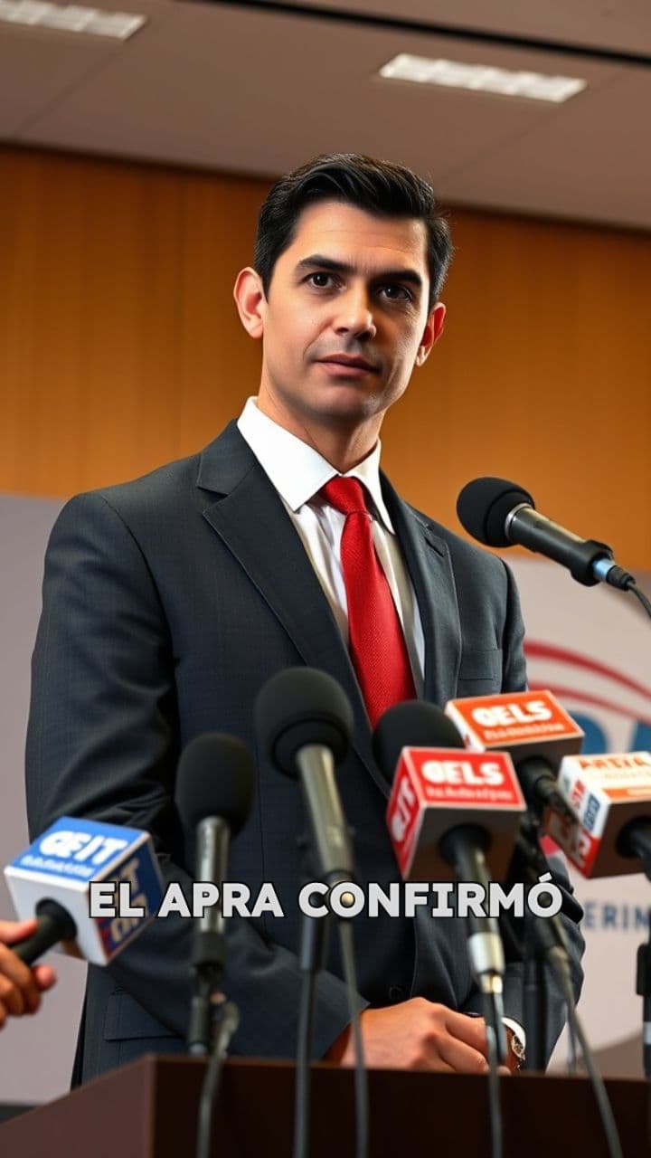 APRA elige a Enrique Valderrama como candidato