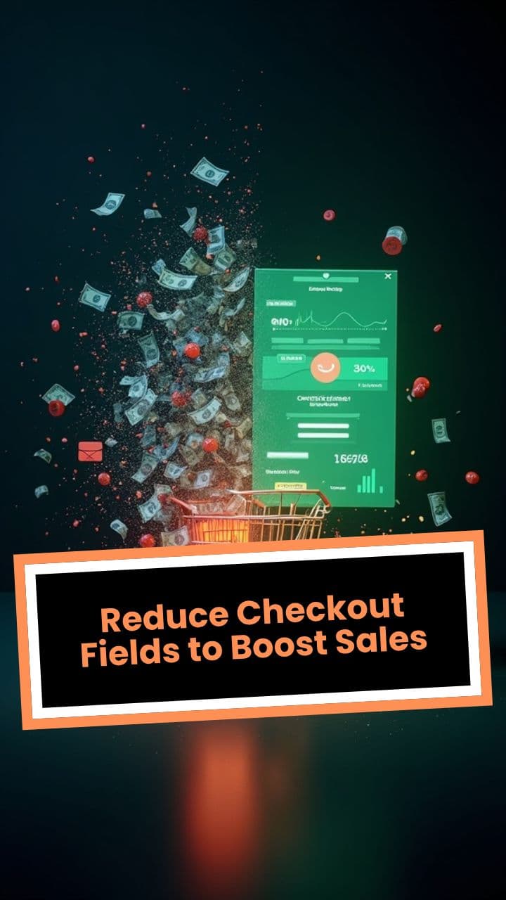 Reduce Checkout Fields to Boost Sales