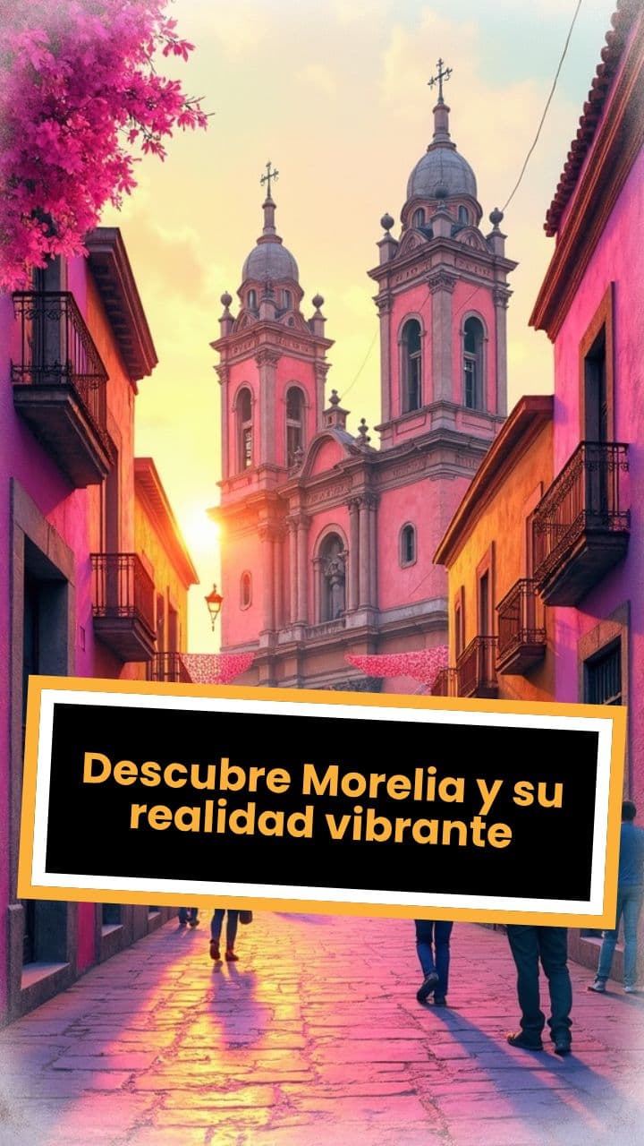Descubre Morelia y su realidad vibrante