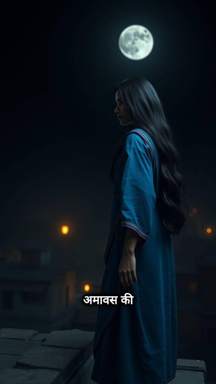 अमावस की छत वाली औरत