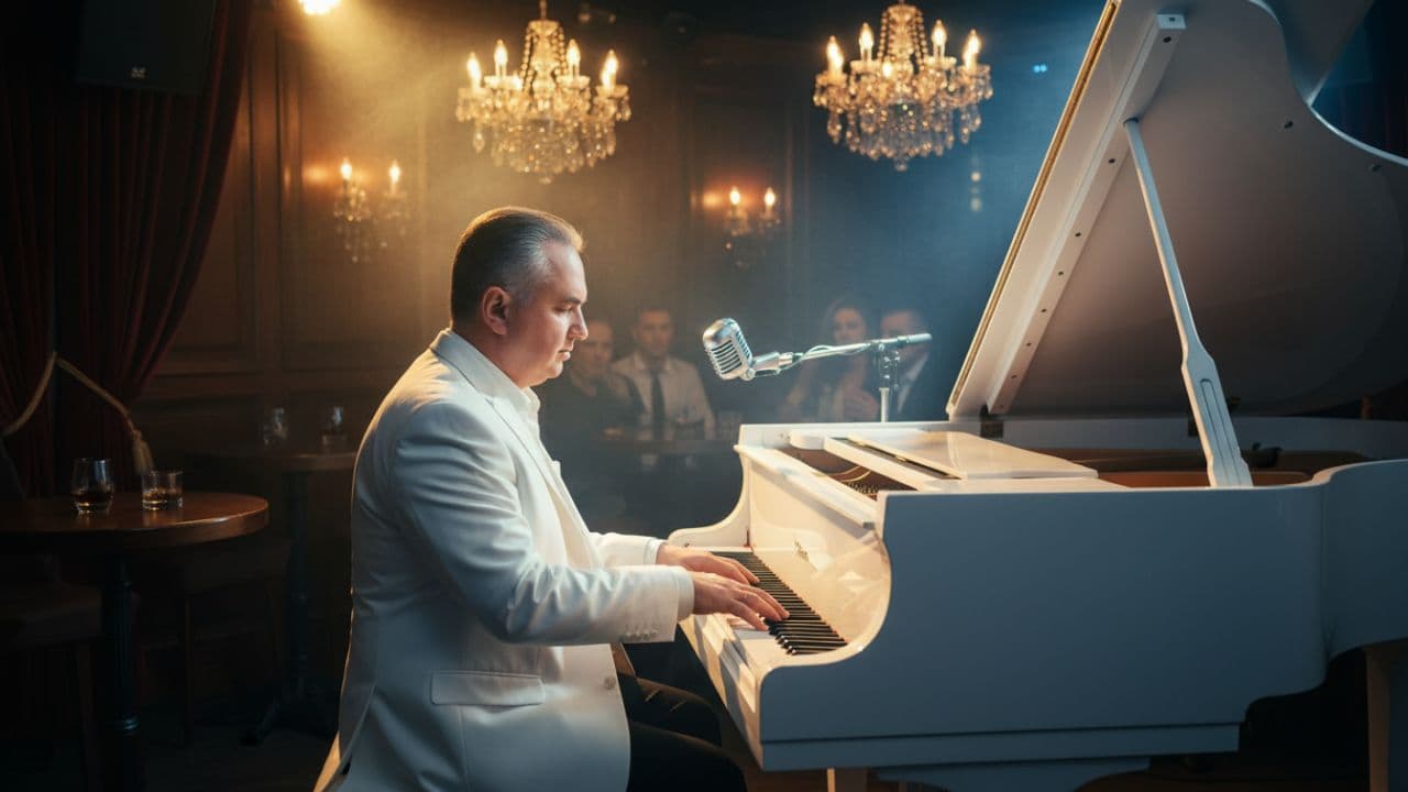 Бар-шансон: черные и белые клавиши