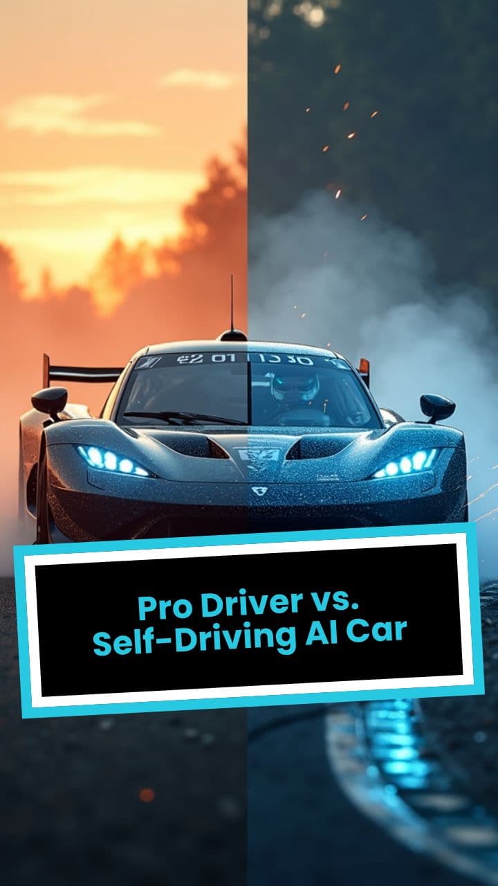 Pro Driver vs. Self-Driving AI Car