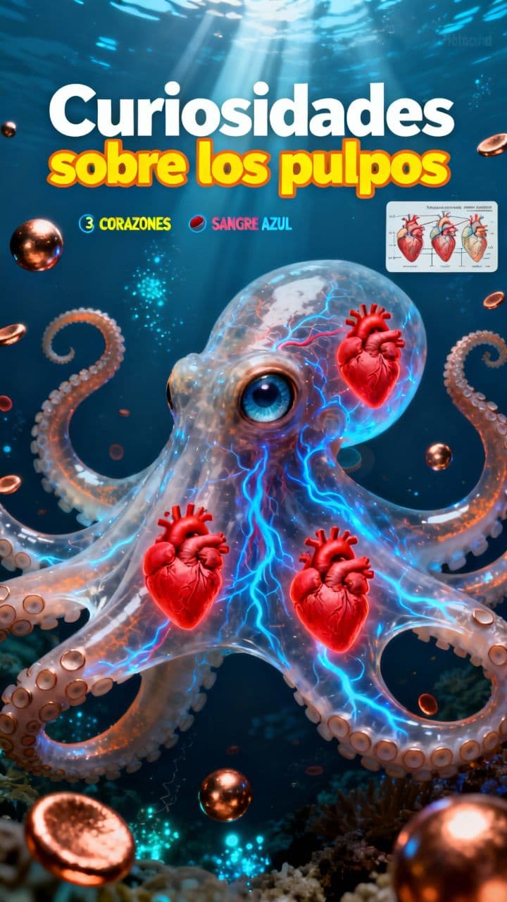 Curiosidades sobre los pulpos