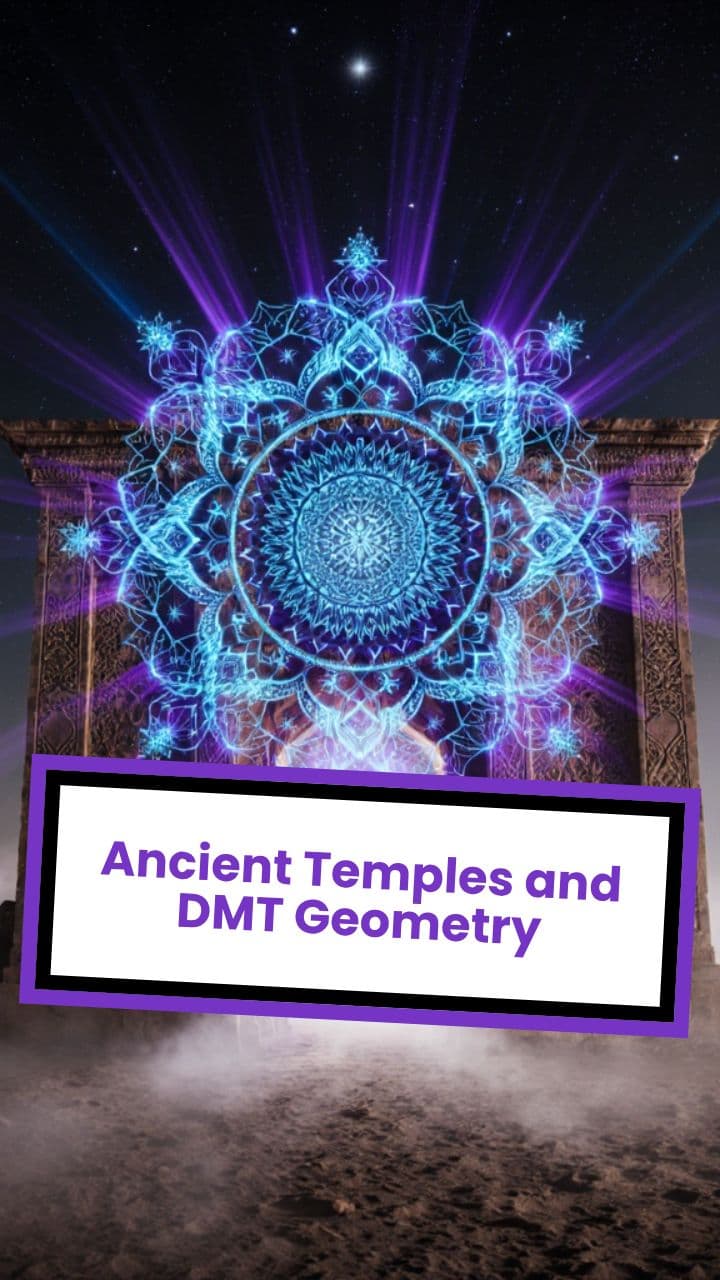 Ancient Temples and DMT Geometry