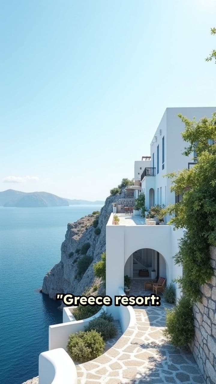 Exclusive Greek Resort with Private Beach Club