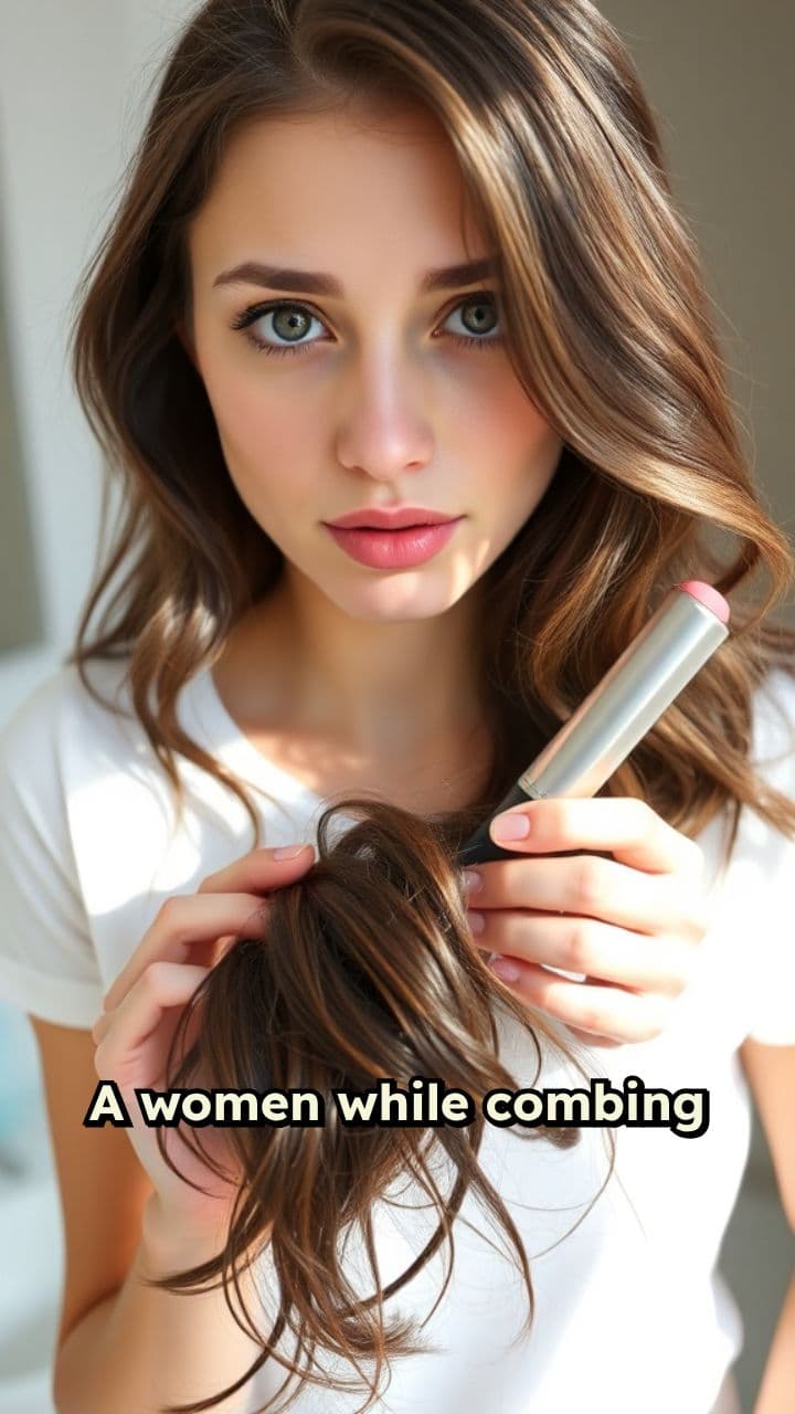 Struggling with Hair in the Comb