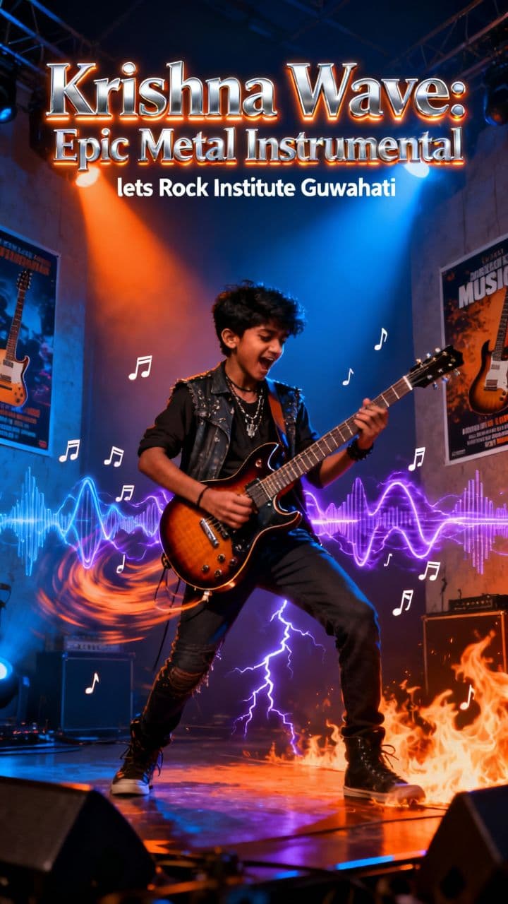 Krishna Wave: Epic Metal Instrumental