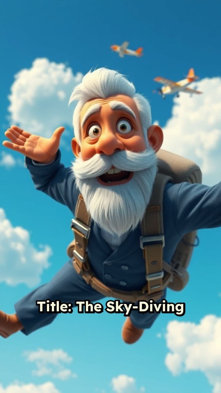 Modi's Sky-Diving Adventure