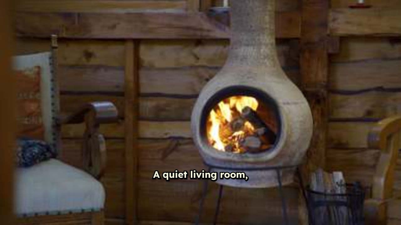 Cozy Serenity by the Fireplace